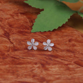 Flower Stud Earrings for Women